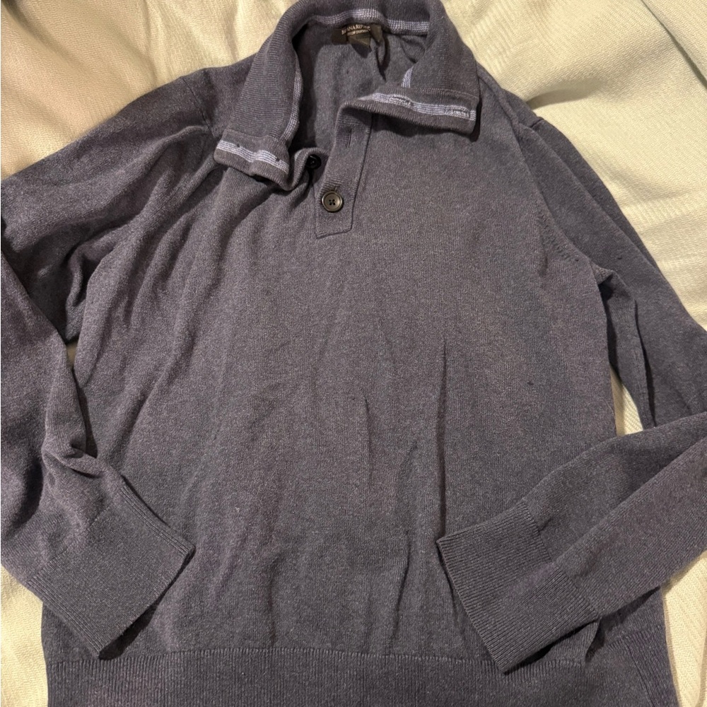 Banana Republic Charcoal Turtleneck Sweater